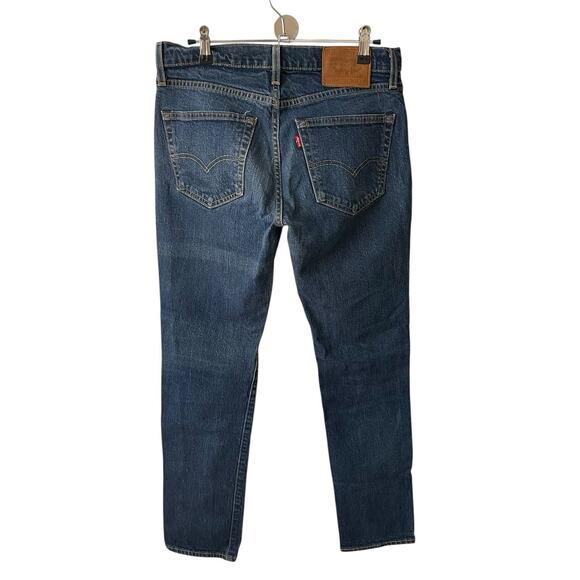 Levi's Mens 31 x 32 511 Jeans Slim Straight Medium Blue Denim Premium Casual - Picture 5 of 10